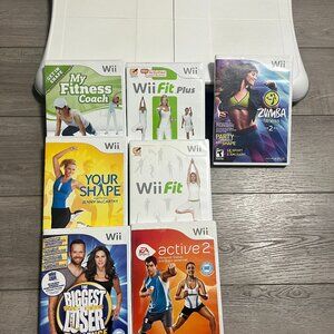 Nintendo Wii Fit Balance Board Fitness Tested + 7 Fitness Games